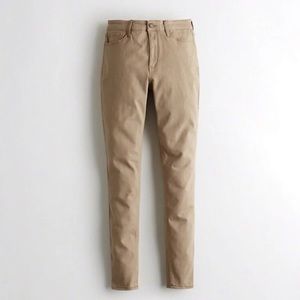 Hollister High Rise Khaki Pants Size 0R
